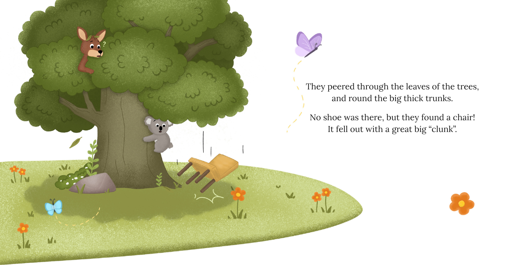 The Kangaroo Lost Her Shoe