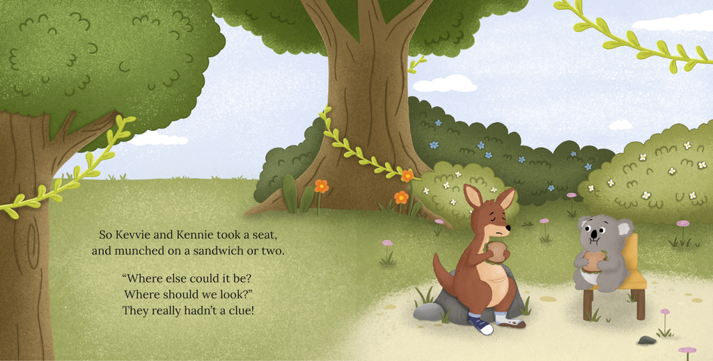 The Kangaroo Lost Her Shoe