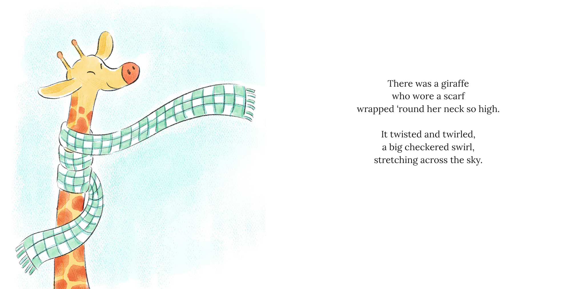 The Giraffe Who Wore A Scarf