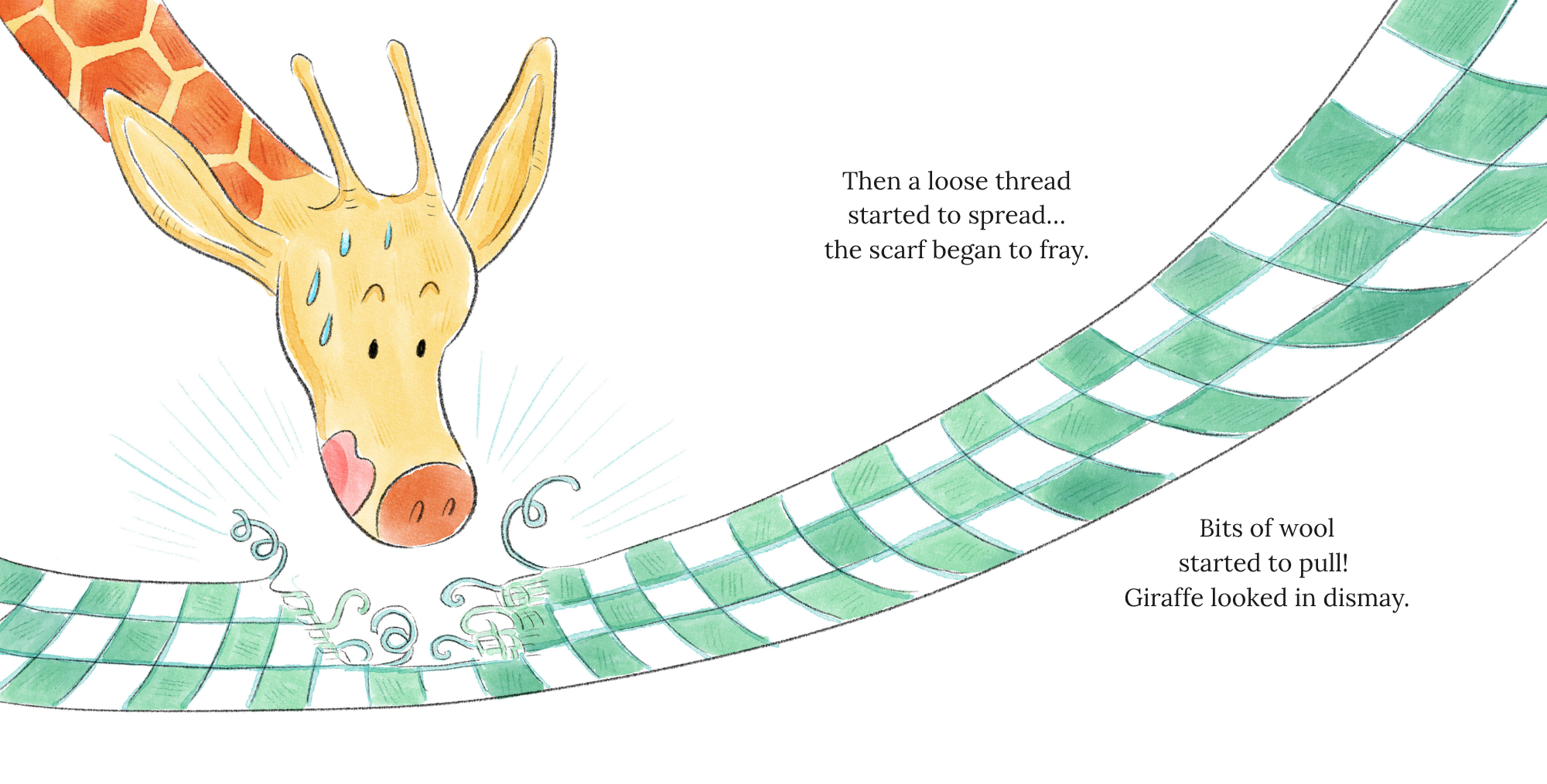 The Giraffe Who Wore A Scarf