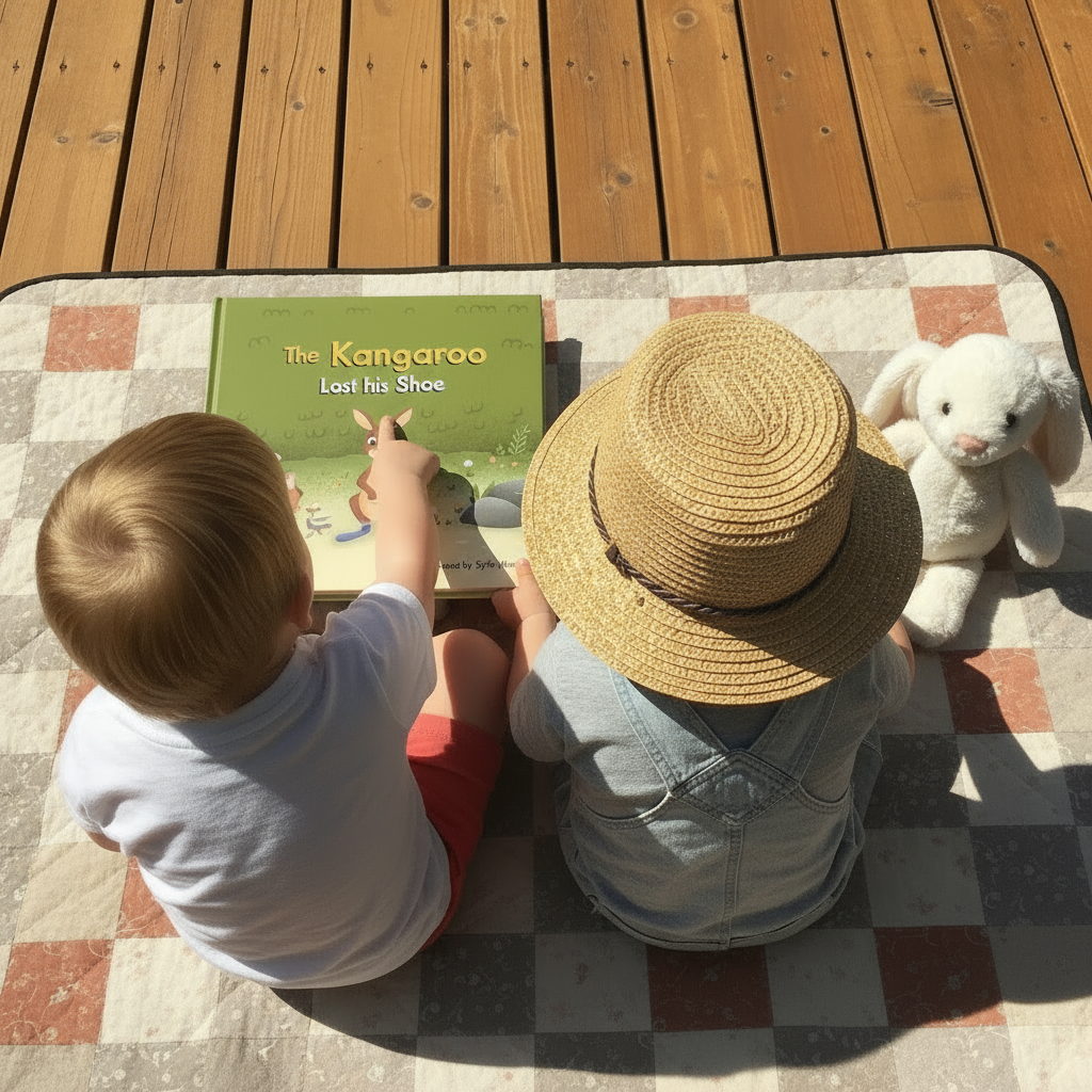 The Kangaroo Lost His Shoe